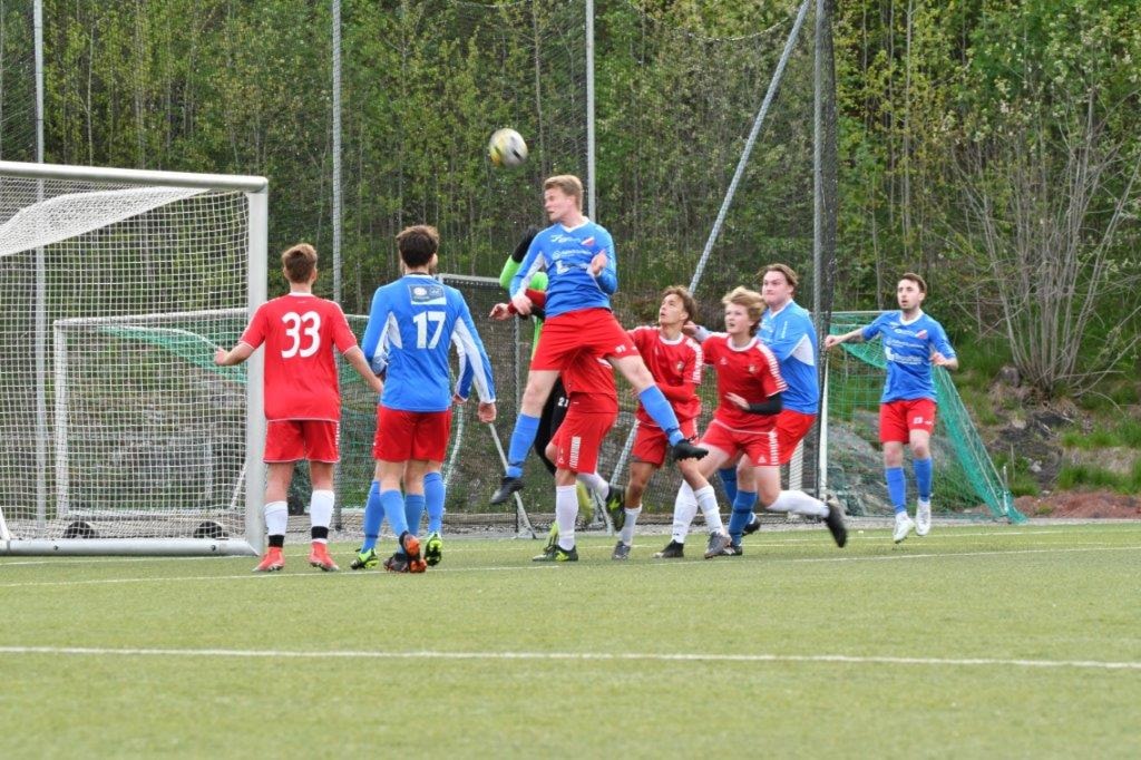 Årets første treningskamp for A-laget lørdag 25.1